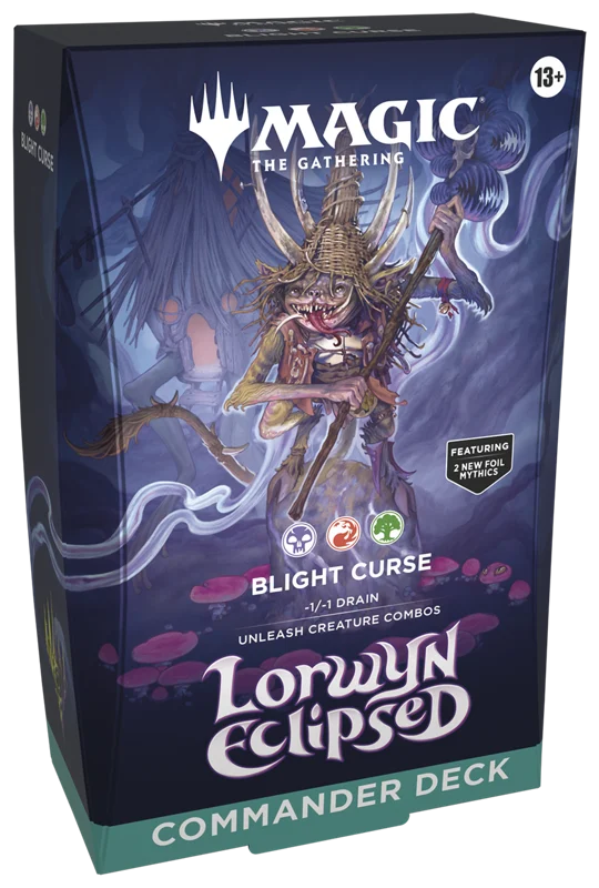 MTG: Lorwyn Eclipsed Blight Curse Commander Deck