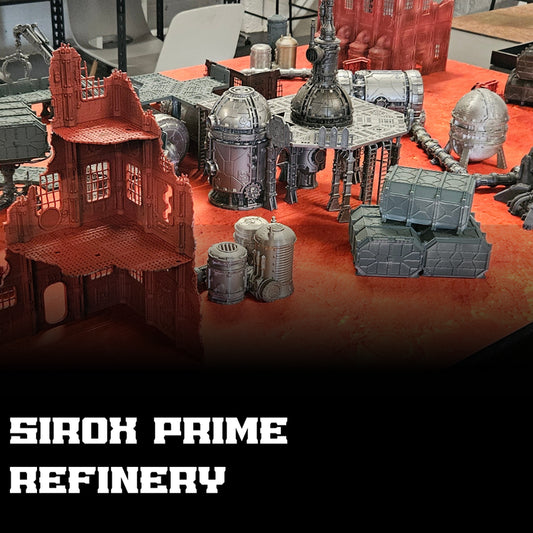 Sirox Prime Refinery Gaming Table
