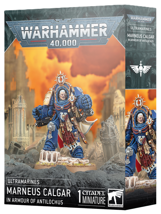 Space Marines: Marneus Calgar in Armour Antilochus