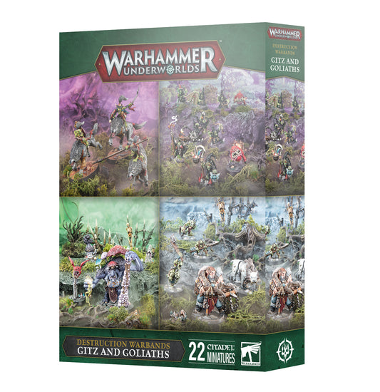 Warhammer Underworlds: Gitz and Goliaths